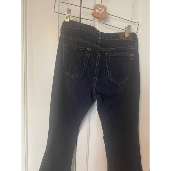 Armani Exchange Dark Wash Flared Denim Jeans Womens 2 - Picture 8 of 8